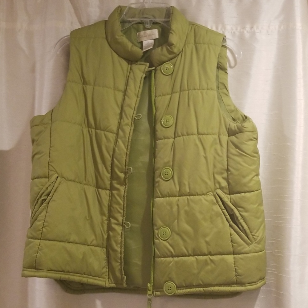 Puffer Vest green - sz M